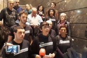 La CUP han abandonat el ple com a protesta per la «passivitat» de l'alcalde davant la detenció de Quadrada