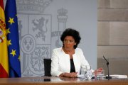 Imatge de la portaveu del govern espanyol, Isabel Celaá.