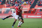 Fali, durant el Nàstic-Almería