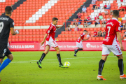 Viti, durant el Nàstic-Andorra que va finalitzar 0-3 i amb un Nou Estadi molt enfadat amb l'actuació de tot l'equip.