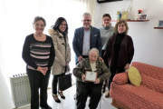 Dolores Novell Bofarull recibió a Pere Granados y