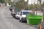 Els contenidors per la recollida de les restes dels arbres han arribat aquest dimecres.