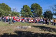 Los participantes en la segunda edición del concurso de paellas.