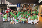 Los Gegants y los Grallers de l'Espluga en Reus.