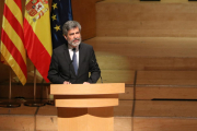 El president del TS i del CGPJ, Carlos Lesmes.