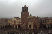 Imatge de la càmera de la Plaça Major de Prades.