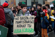 Imagen de una manifestación del movimiento Fridays for future del mayo pasado.