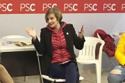 Imatge d'arxiu de Rocío León en un acte del PSC.