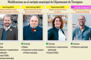 Modificacions en el cartipàs municipal de l'Ajuntament de Tarragona.