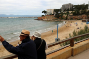 Imatge d'arxiu de turistes a Tarragona