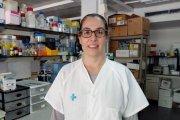 Imatge d'Anna Rull al laboratori