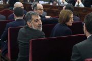 Jordi Cuixart i Carme Forcadell al Tribunal Suprem.