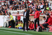 Enrique Martín, durant un moment del duel que van disputar els tarragonins a casa davant del Málaga.