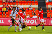 Brugui, en un moment del Nàstic-Castellón