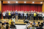 Els alcaldables d'ERC al Camp de Tarragona en un acte conjunt el passat mes d'abril a Tarragona.