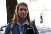 Imatge de l'observadora del judici de l'1-O islandesa Katrín Oddsdóttir, en declaracions a l'ACN.