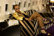 Taron Egerton, Elton John, en el filme 'Rocketman'.