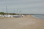 Imagen de la playa de los Muntanyans de Torredembarra.