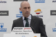 Luis Rubiales, president de la Real Federación Española de Fútbol