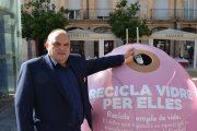 A Tarragona s'instal·laran durant unes setmanes quatre contenidors de color rosa.