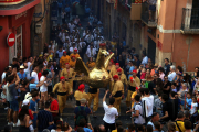 L'Àguila del Seguici Popular, durant les festes de Santa Tecla de 2018.