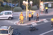 Imatge d'un accident mortal que va tenir el novembre de l'any passat a Cala Romana.