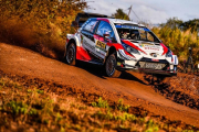 Kris Meeke (Toyota), durant el Shakedown