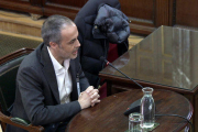 L'exsecretari del Govern Joan Vidal de Ciurana declarant al Tribunal Suprem.