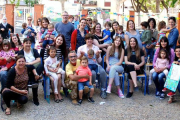 Imagen del acto de clausura de las actividades del curso de este año en el Espai Familiar Saltirons de Cambrils.