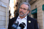 El vicepresident de l'Associació de la Caixa de Solidaritat i expresident de Parlament, Ernest Benach.