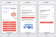 Captures de pantalla de la nova aplicació de CatSalut
