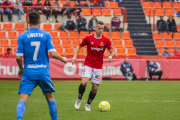 Juan Rodríguez, durant un partit amb el Nàstic de la passada temporada.