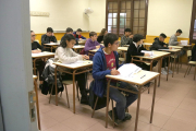 Imatge d'arxiu d0una aula escolar.