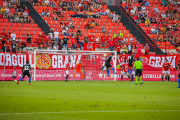 El duel disputat entre l'Andorra i el Nàstic al Nou Estadi.