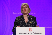 Imatge d'arxiu de la consellera de Salut, Alba Vergés