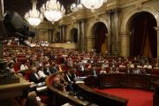 Pla general de l'hemicicle del Parlament