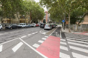 Una imatge d'arxiu d'un carril bici de Reus.