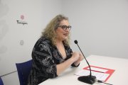 La portaveu del grup municipal Socialista a l'Ajuntament de Tarragona, Sandra Ramos.