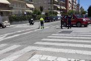 Imatge de la intervenció de Bombers.