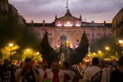 La Víbria de Tarragona durant la cercavila del Seguici Popular de Santa Tecla de l'any passat.