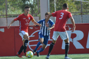 Sergio Montero, durant un partit amb la Pobla.