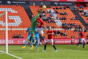 Un moment del Nàstic-Lleida Esportiu de la temporada passada.