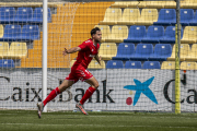 Pedro Martín, goleador contra el Villarreal B, no podrá disputar este partido por lesión.