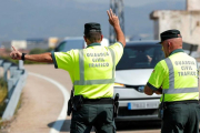 Agentes de la Tráfico de la Guardia Civil.