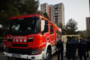 Imatge d'arxiu d'un camió de bombers.