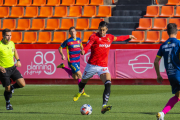 Gerard Oliva es uno de los máximos artilleros del Nàstic, con tres dianas en diez partidos.