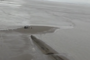 Imágenes aéreas de la zona de la Barra del Trabucador