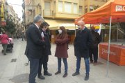 El cap de llista de Cs per Tarragona ha visitat la Cambra de Comerç de Tortosa.