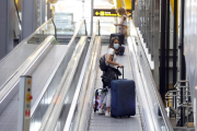 Zona d'arribades de l'Aeroport de Madrid-Barajas Adolfo Suárez. EFA