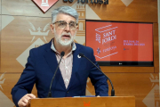 Pla mitjà del regidor de Cultura de Tortosa, Enric Roig.